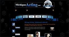 Desktop Screenshot of michiganacting.com